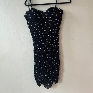 FASHION NOVA Polka Dot Mini Dress